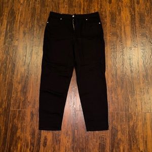 H&M mom fit ultra high ankle pant